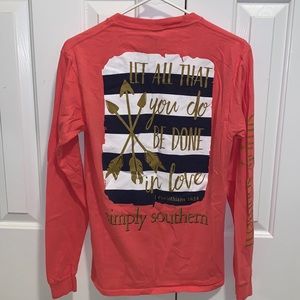 Simply Southern graphic long sleeve top